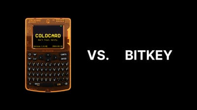 Coldcard vs Bitkey