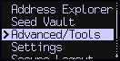 mk4 advanced tools menu