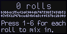mk4 dice roll 0