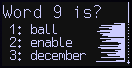 mk4 seed word test