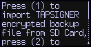 mk4 tapsigner source