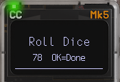 Mk5 Dice Rolls minimum reached