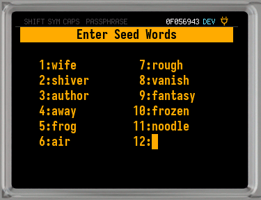 q final word