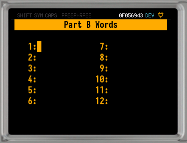 q seedxor b words