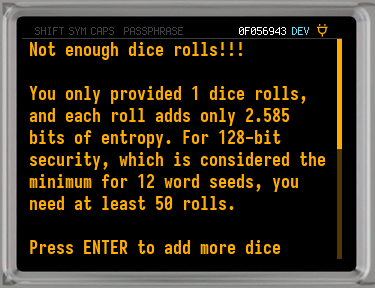 q warn rolls