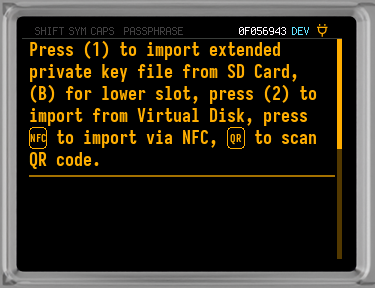 q xprv source