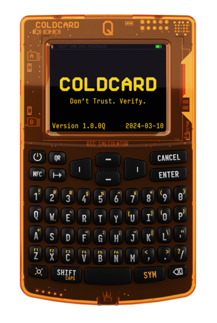 COLDCARD Q hardware wallet