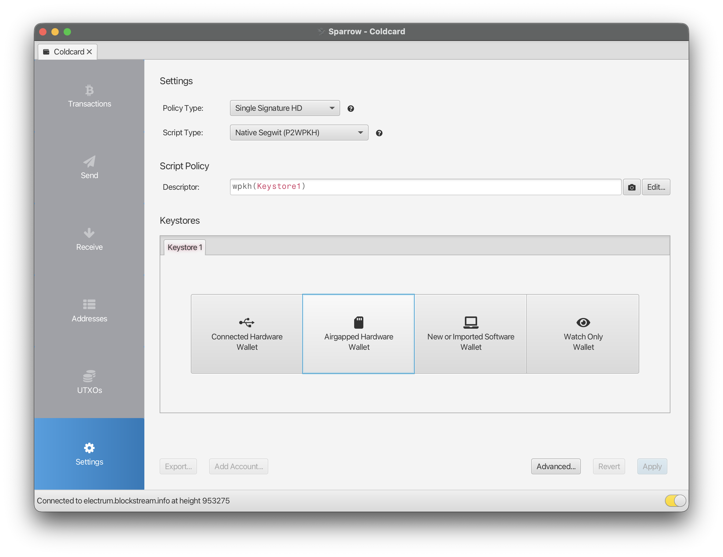 sparrow-settings-keystore-wallet-type-selection.png